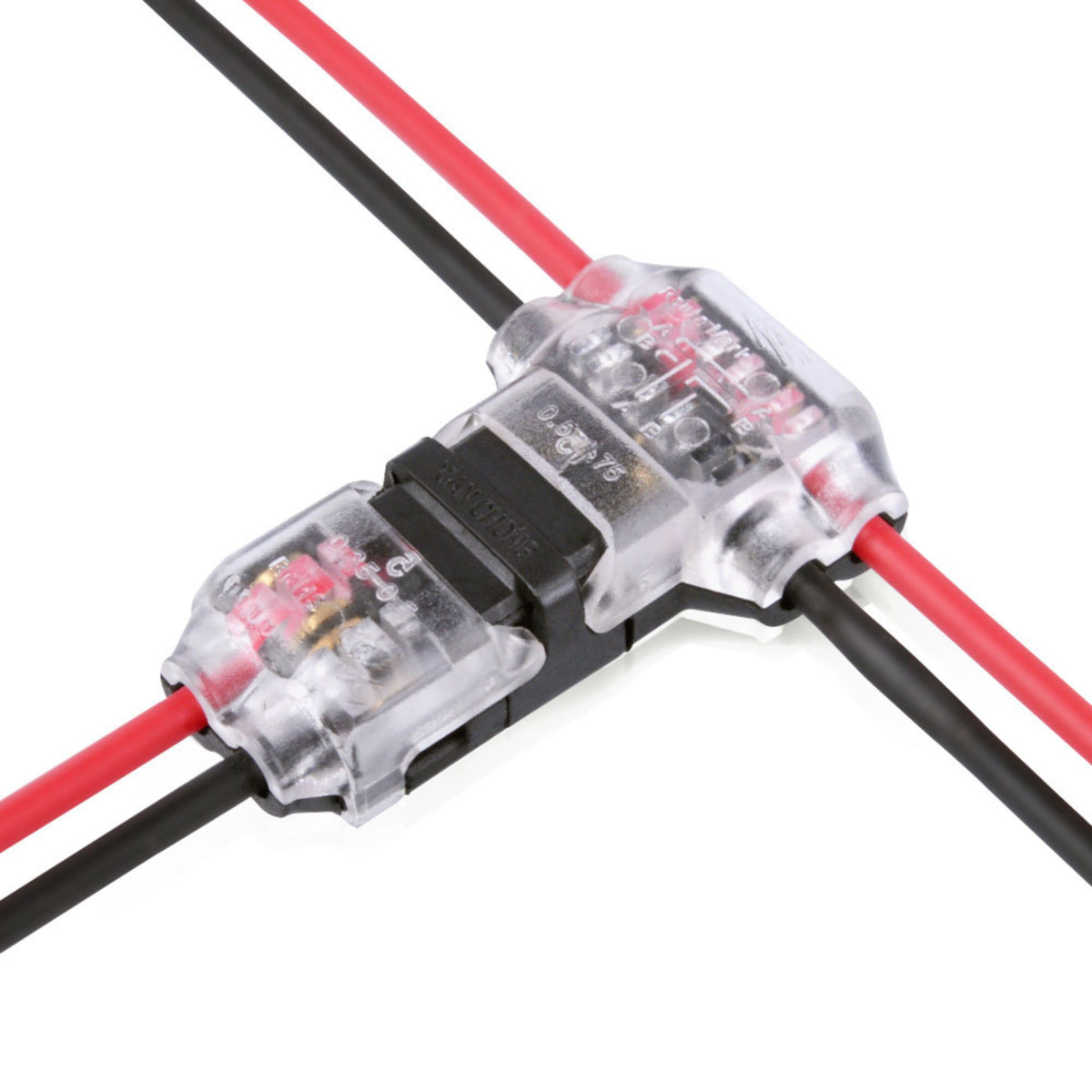 Conector rápido en T para 2 cables - 0.34~0.78 mm² - 300V / 9A (1)