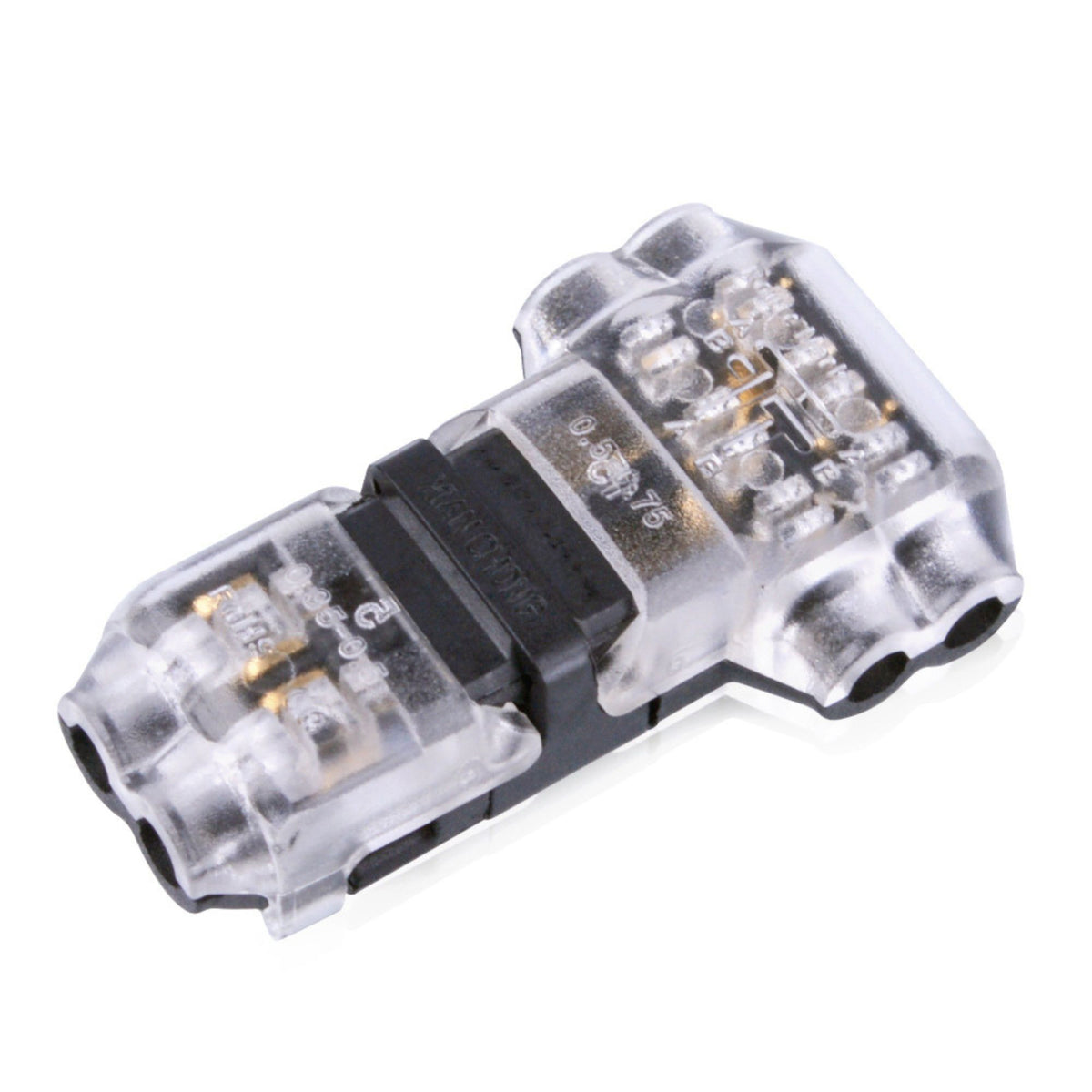Conector rápido en T para 2 cables - 0.34~0.78 mm² - 300V / 9A
