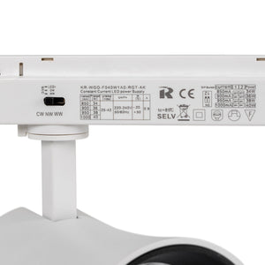 Proyector LED arquitectónico para carril monofásico CCT - 40W - CRI 90 (11)