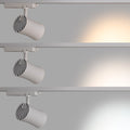 Architectural LED CCT 1-phase track spotlight - 40W - CRI 90 2
