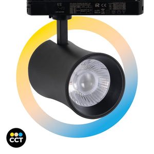 Proyector LED arquitectónico para carril monofásico CCT - 40W - CRI 90 (28)