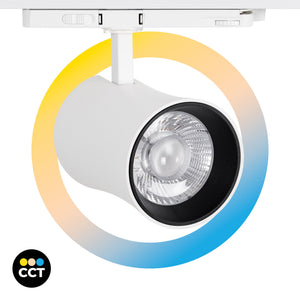 Proyector LED arquitectónico para carril trifásico CCT - 40W - CRI 90 - Driver KGP (12)