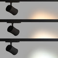 Architectural LED CCT 3-phase track spotlight - 40W - CRI 90 - KGP Driver 2