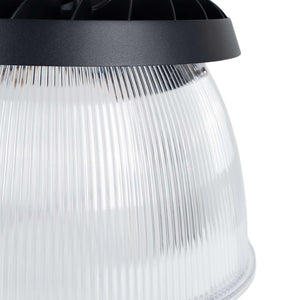 Difusor lumínico de policarbonato para campana LED industrial B8155-150W - B8150-150 - Ángulo 90° (1)