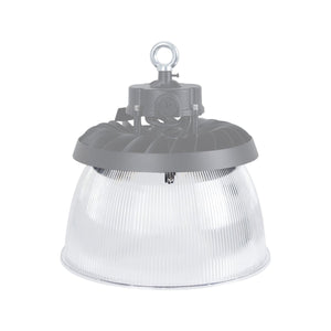 Difusor lumínico de policarbonato para campana LED industrial B8155-150W - B8150-150 - Ángulo 90°