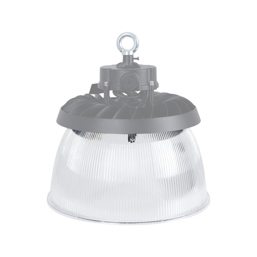 Polycarbonate diffuser for industrial LED High Bay B8155-150W - B8150-150 - 90° Angle