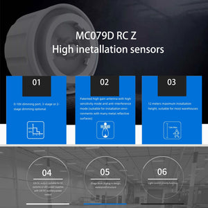 Campana LED UFO industrial 200W - CCT - Con sensor de movimiento - 170lm/W - Driver LIFUD - IP65 - 5 años garantía (22)
