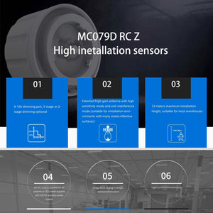 Campana LED UFO industrial 150W - CCT - Con sensor de movimiento - 170lm/W - Driver LIFUD - IP65 - 5 años garantía (18)