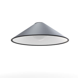 Lámpara cono configurable "Axia 2" - KIT 2 lámparas plato 12W + cinta textil eléctrica + accesorios - Barcelona Led-Decoración