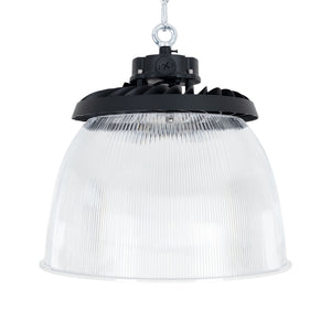 Difusor lumínico de policarbonato para campana LED industrial B8155-200W - B8150-200 - Ángulo 90° (1)