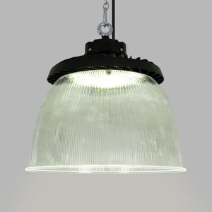 Difusor lumínico de policarbonato para campana LED industrial B8155-200W - B8150-200 - Ángulo 90° - Barcelona Led-Accesorios