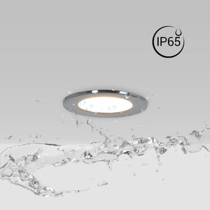 Kit Downlight LED exterior 5W - IP65 - Aro intercambiable - TRIAC regulable - Corte Ø68mm (44)