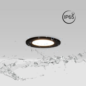 Kit Downlight LED exterior 5W - IP65 - 4000K + Aro intercambiable - TRIAC regulable - Corte Ø68mm (45)