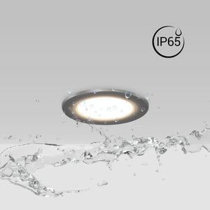 Kit Downlight LED exterior 5W - IP65 - Aro intercambiable - TRIAC regulable - Corte Ø68mm (46)