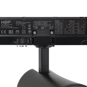 Proyector LED arquitectónico para carril trifásico CCT - 20W - CRI 90 - Driver KGP - Barcelona Led-