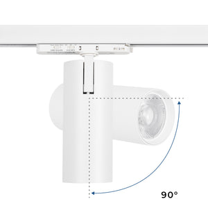 Proyector LED para carril trifásico - Potencia ajustable: 30W/ 34W/ 38W - CCT - CRI 90 (13)