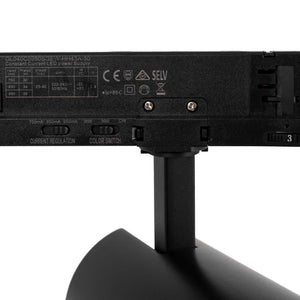 Proyector LED para carril trifásico - Potencia ajustable: 30W/ 34W/ 38W - CCT - CRI 90 (17)
