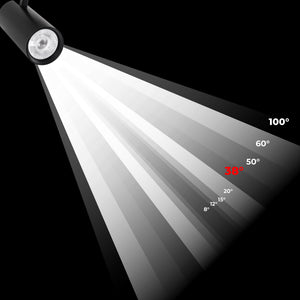 Proyector LED para carril trifásico - Potencia ajustable: 30W/ 34W/ 38W - CCT - CRI 90 (31)