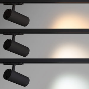 Proyector LED para carril trifásico - Potencia ajustable: 30W/ 34W/ 38W - CCT - CRI 90 (32)
