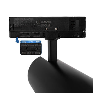 Proyector LED para carril trifásico - Potencia ajustable: 30W/ 34W/ 38W - CCT - CRI 90 (42)