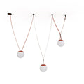 Konfigurierbare Lampe „Axia 6“ - 3 Kugellampen 12W + leitfähiges Textilband + Zubehör 3