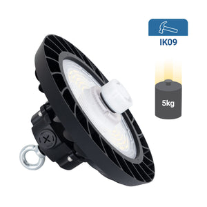 Campana LED UFO industrial 150W - CCT - Con sensor de movimiento - 170lm/W - Driver LIFUD - IP65 - 5 años garantía (24)