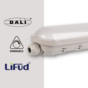 Pantalla estanca LED lineal enlazable Regulable DALI - CCT - 120cm - 40W - DALI - Driver LIFUD - IP65 (12)