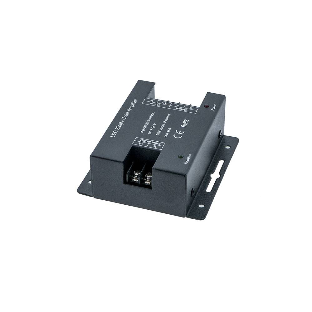 Amplificador de señal / Repetidor monocolor PWM 5-24V 16A - Barcelona Led-