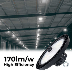 Campana LED industrial 200W - CCT - 170lm/W - Driver LIFUD - IP65 - 10 años garantía (11)