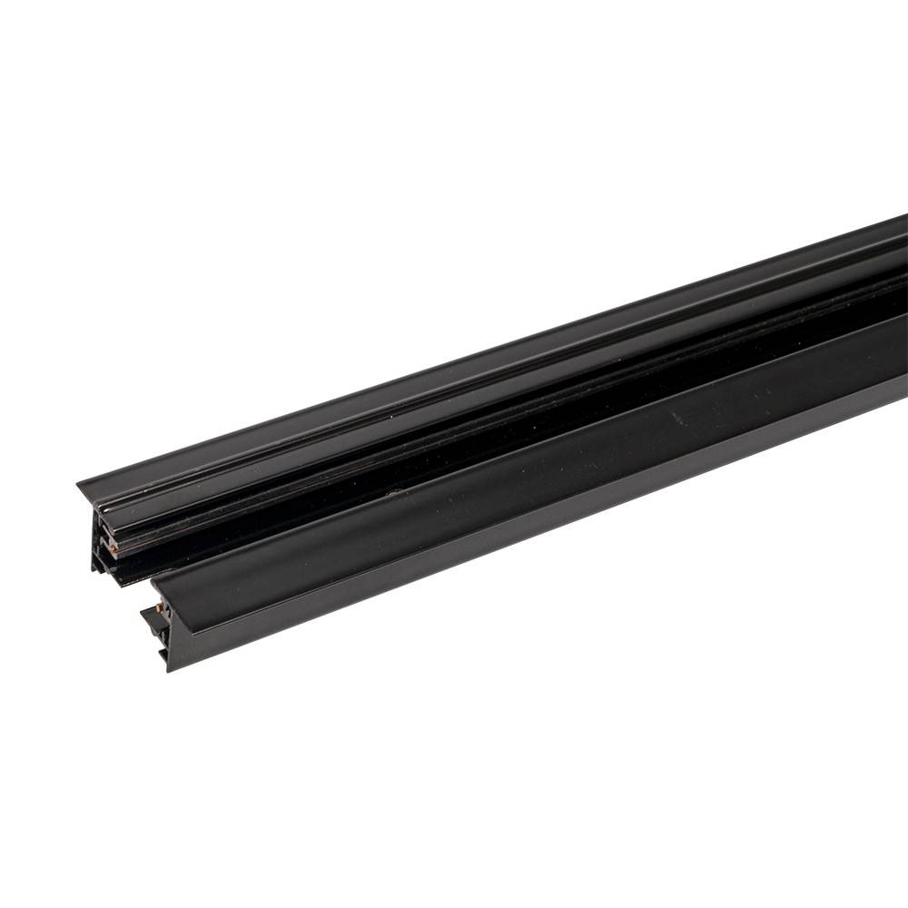 Carril monofásico empotrable para focos LED - barra 2 metros