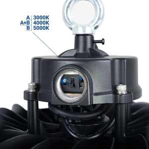 Campana LED UFO industrial 200W - CCT - Con sensor de movimiento - 170lm/W - Driver LIFUD - IP65 - 5 años garantía (3)