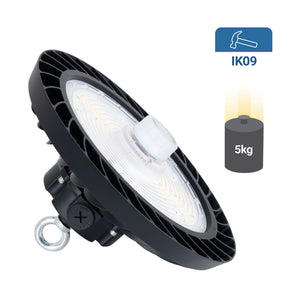 Campana LED UFO industrial 200W - CCT - Con sensor de movimiento - 170lm/W - Driver LIFUD - IP65 - 5 años garantía (11)