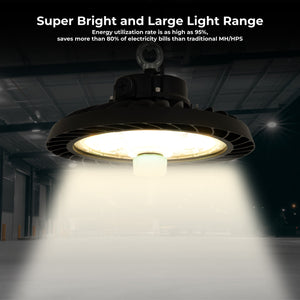 Campana LED UFO industrial 200W - CCT - Con sensor de movimiento - 170lm/W - Driver LIFUD - IP65 - 5 años garantía (14)