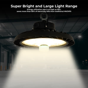 Campana LED UFO industrial 200W - CCT - Con sensor de movimiento - 170lm/W - Driver LIFUD - IP65 - 5 años garantía (15)
