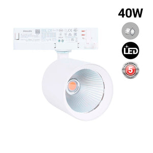 Proyector LED para carril trifásico - 40W - Joyerías - Driver Philips Xitanium (8)