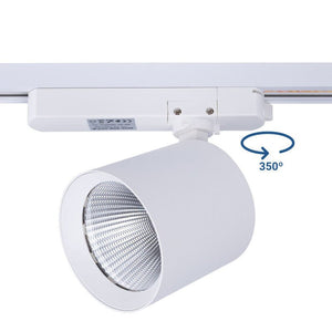 Proyector LED para carril monofásico 40W - Carnicerías - Barcelona Led-