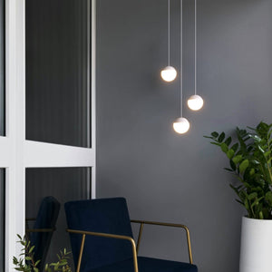 Lámpara colgante LED esférica "ASTRO" - 9W - Luz cálida - Barcelona Led-Decoración