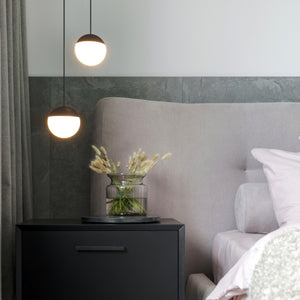 Lámpara colgante LED esférica "ASTRO" - 9W - Luz cálida (1)