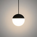 Spherical LED pendant light