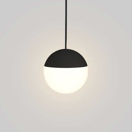 Spherical LED pendant light