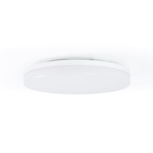 Tri-proof CCT LED ceiling light with motion sensor - 24W - Ø28cm - IP65