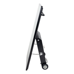Display publicitario portátil 43'' exterior - LCD full HD - Con ruedas y batería (8)