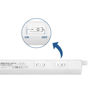 Regleta LED bajo mueble T5 - 14W - CCT - 120 cm - Opal - Barcelona Led-