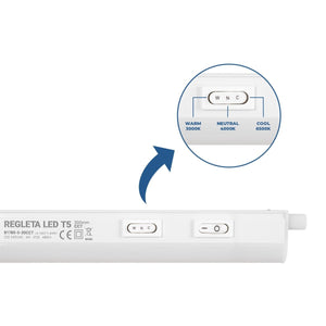 Regleta LED bajo mueble T5 - 4W - CCT - 30 cm - Opal (24)