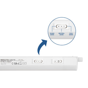 Regleta LED bajo mueble T5 - 14W - CCT - 120 cm - Opal (21)