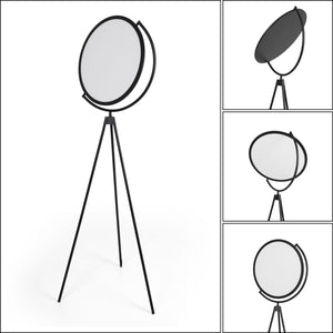 Lámpara de pie LED diseño "Eyes" - 26W - Luz cálida (10)