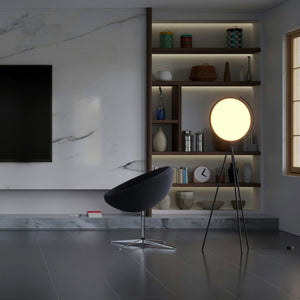Lámpara de pie LED diseño "Eyes" - 26W - Luz cálida - Barcelona Led-Iluminación
