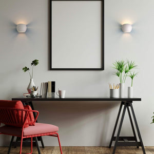 Aplique de pared concreto "Ball" - Up & down - 1 x G9 - Barcelona Led-Decoración