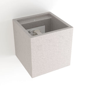 Aplique de pared concreto "Runt" - Up & down - 1 x G9 (4)