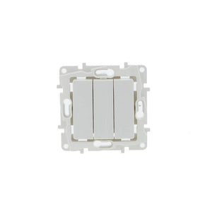 Mecanismo interruptor empotrable de 3 piezas - Barcelona Led-